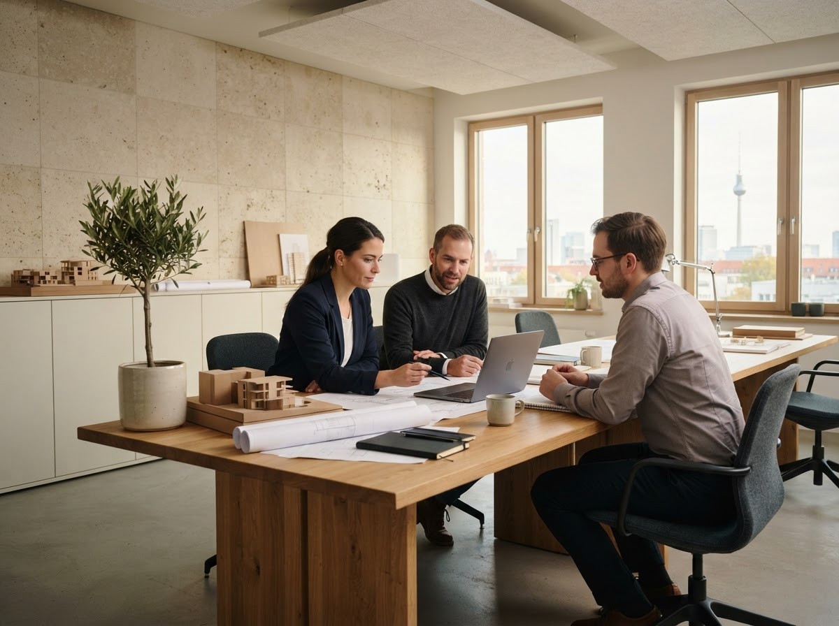 Brennavio Team bei der Analyse von Entscheidungsdaten
